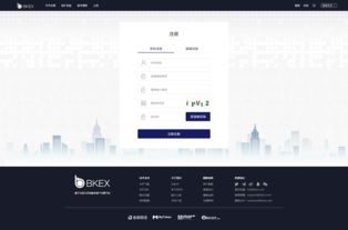 BKEX交易所网站 计算机网络工程视角下的部分页面展示